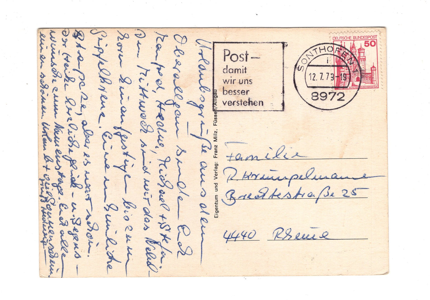 Ansichtskarte Sonthofen im Allgäu / H1-54