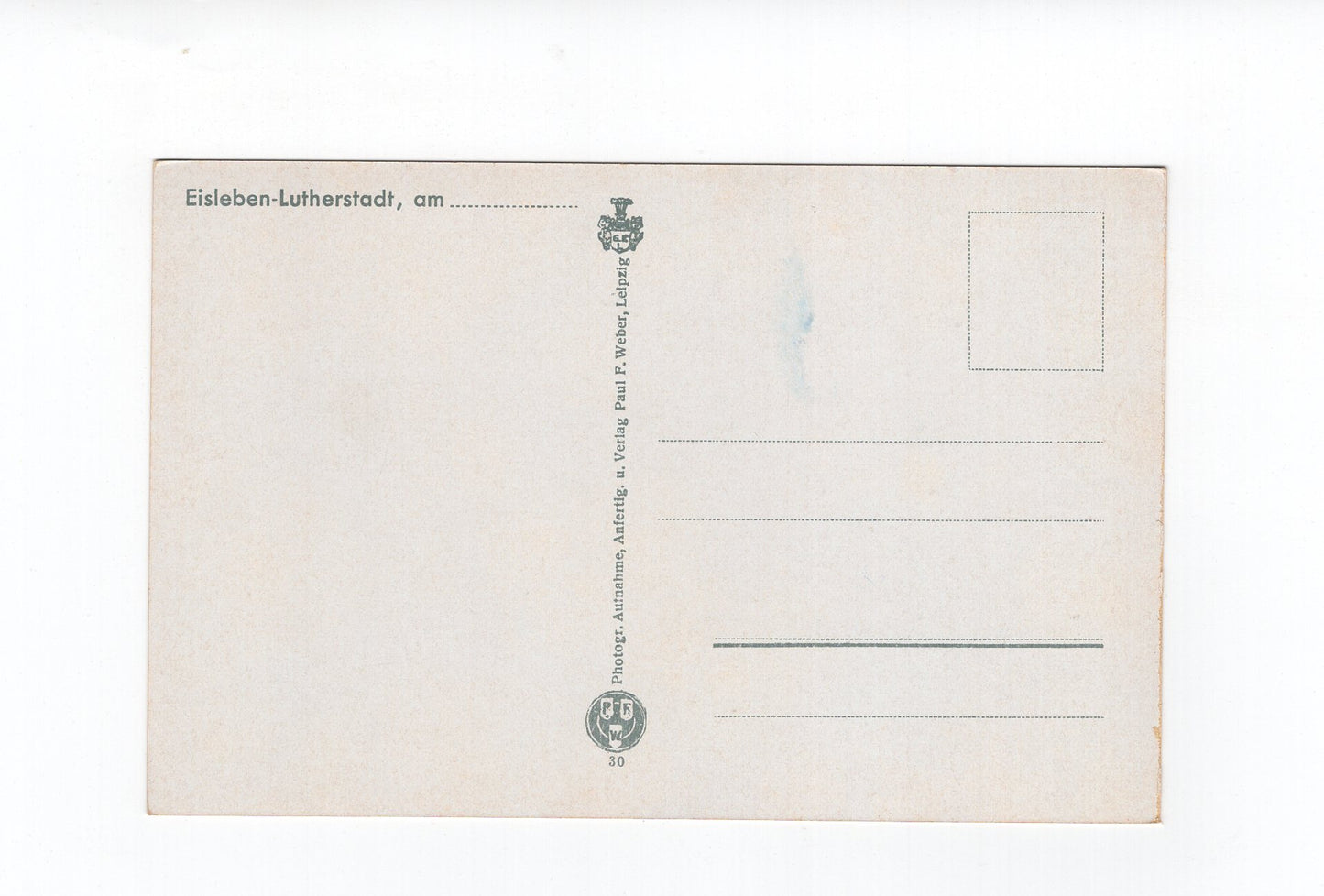 Ansichtskarte Lutherstadt Eisleben / Luthers Geburtshaus