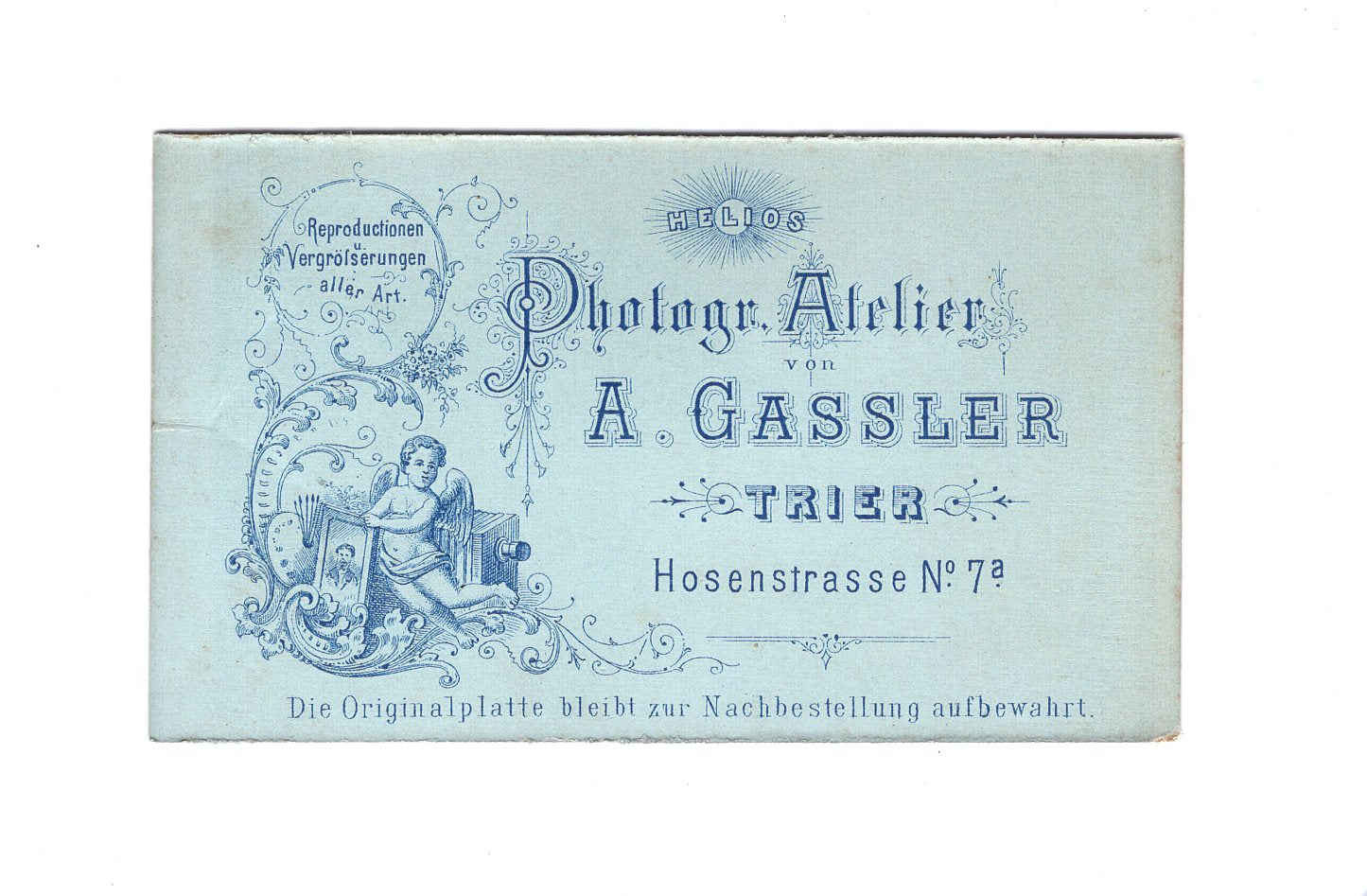 Fotografie Damenportrait - Trier 1880er