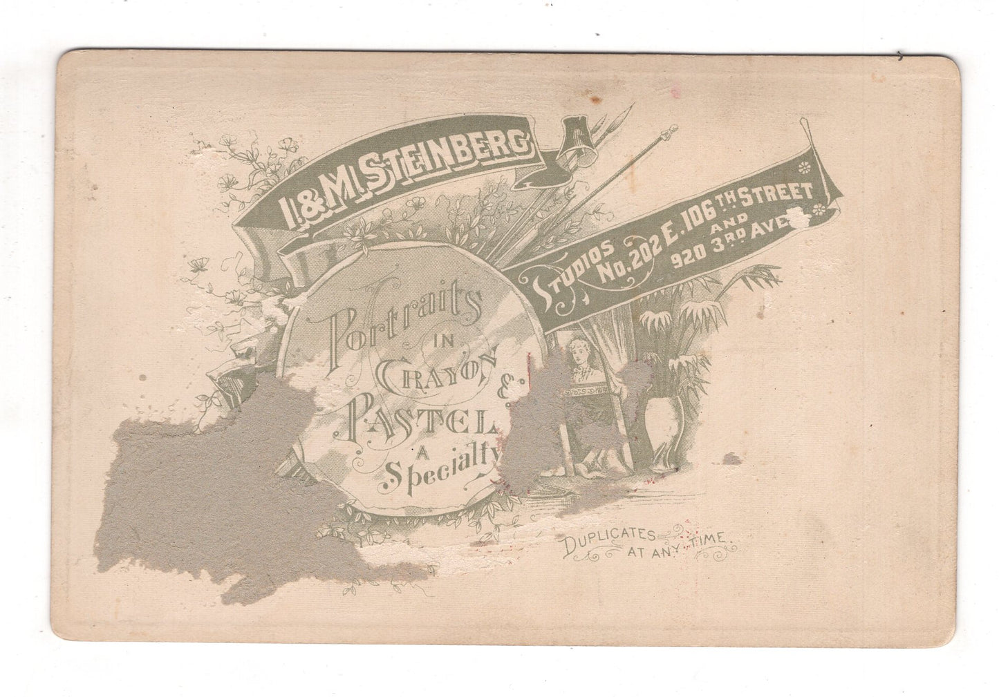 Fotografie Schönes Familienbild - New York / USA 1890er / CAB U-19