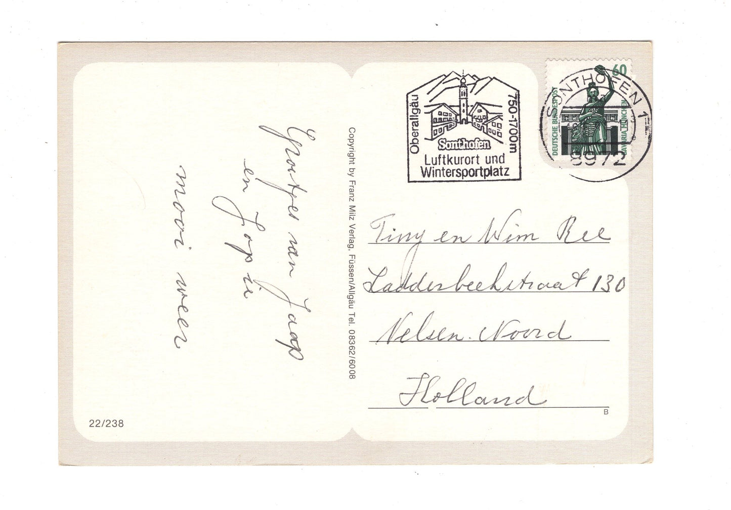 Ansichtskarte Sonthofen im Allgäu / H1-54