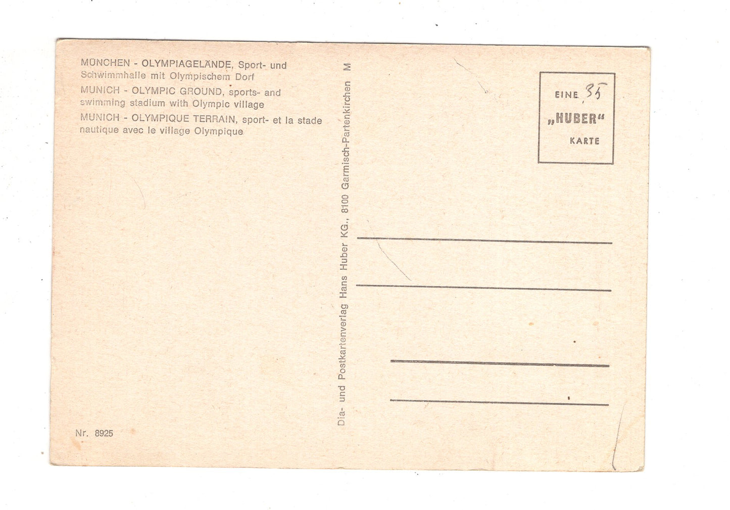 Ansichtskarte München 1972 / Olympiagelände / I1-67