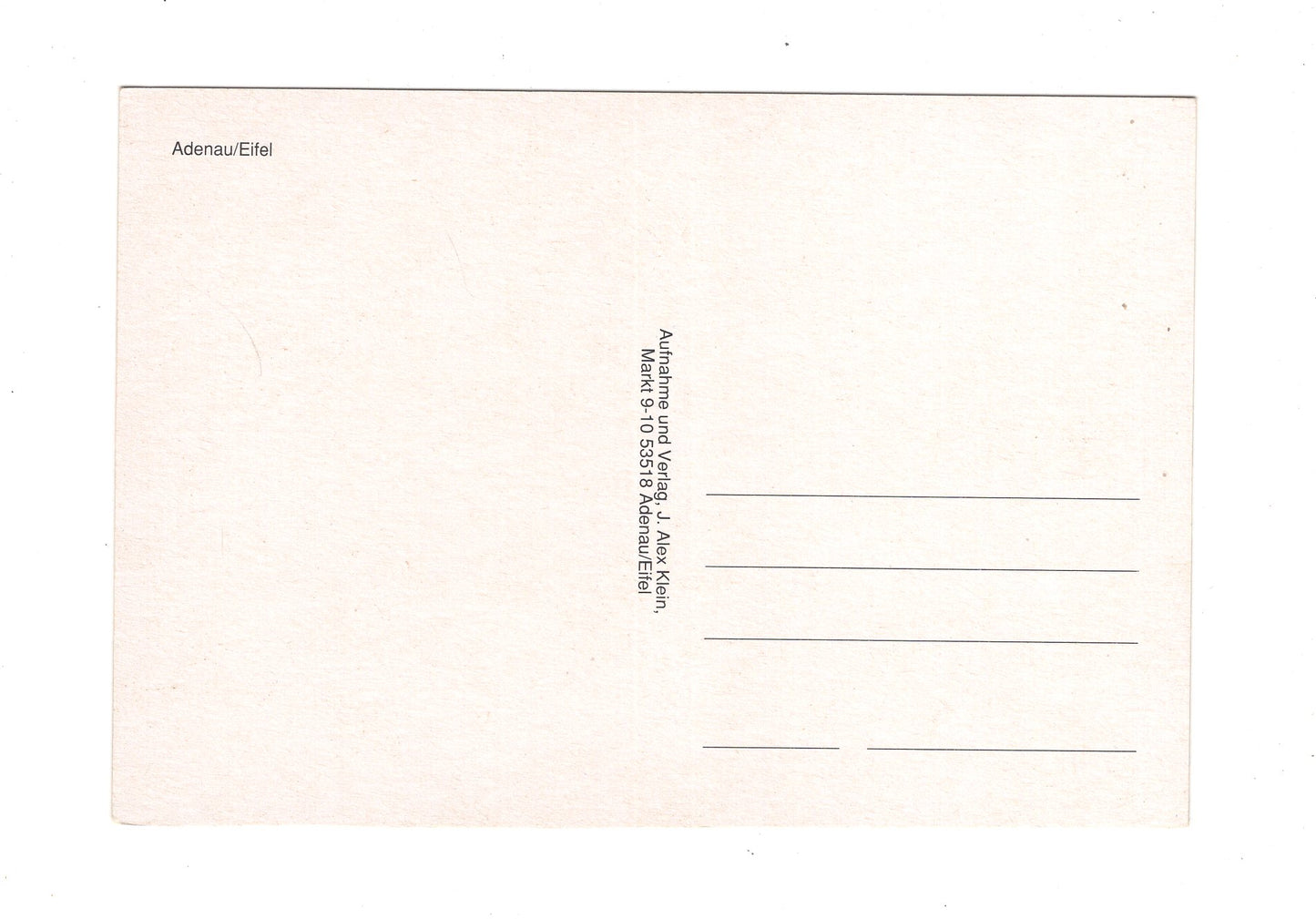 Ansichtskarte Adenau / Eifel