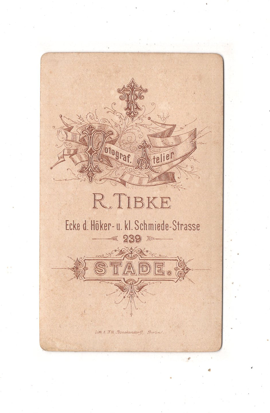 Fotografie Feine Dame - Stade 1870er