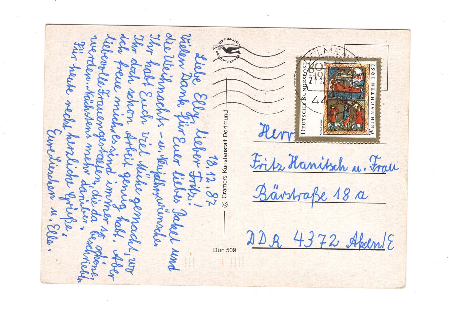 Ansichtskarte Dülmen in Westfalen