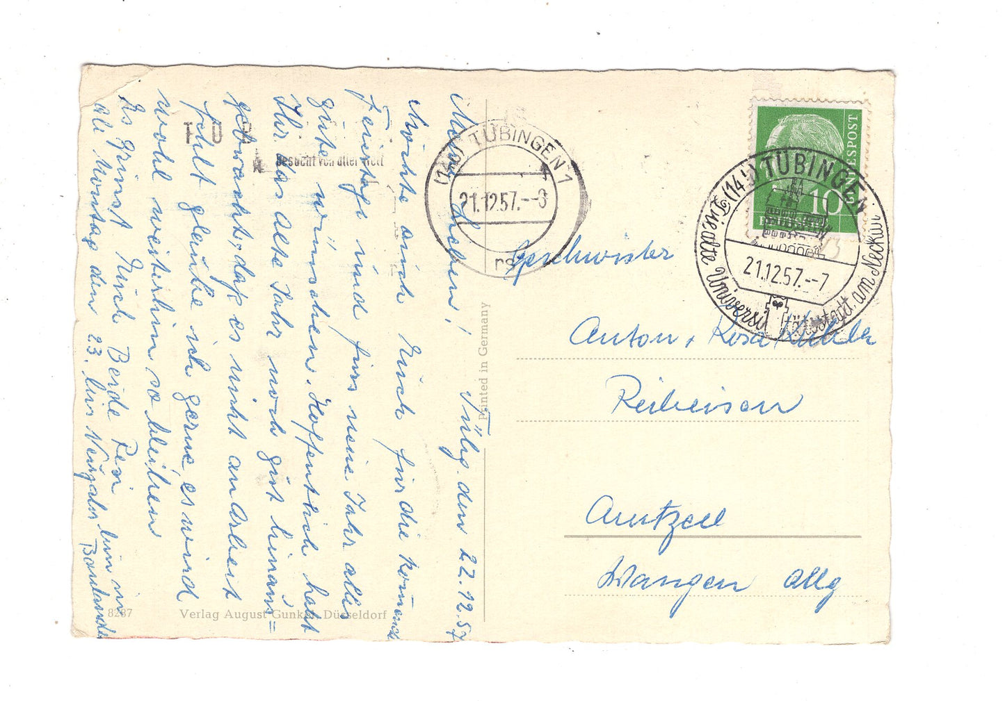 Ansichtskarte Feiertage / Frohe Weihnachten / K1-60