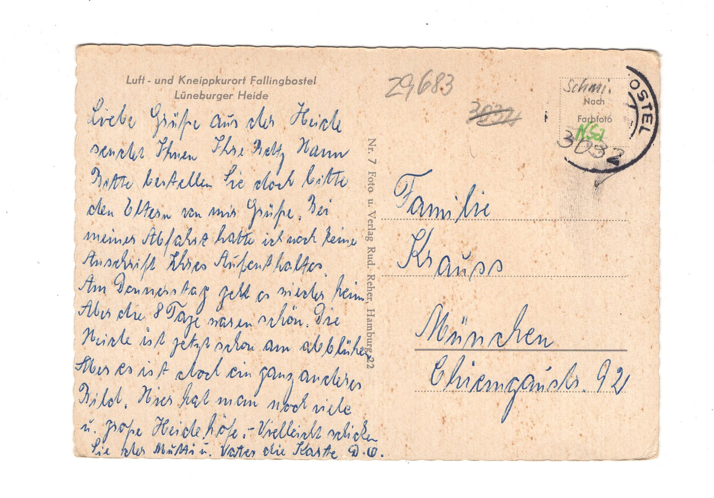 Ansichtskarte Fallingbostel / Lüneburger Heide