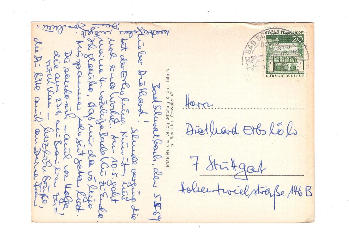 Ansichtskarte Bad Schwalbach