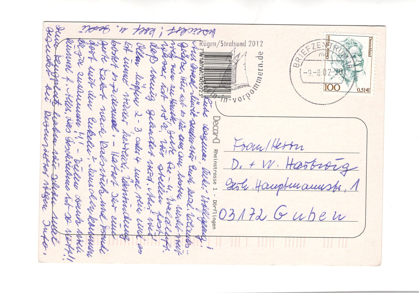 Ansichtskarte Ostseeheilbad Graal-Müritz