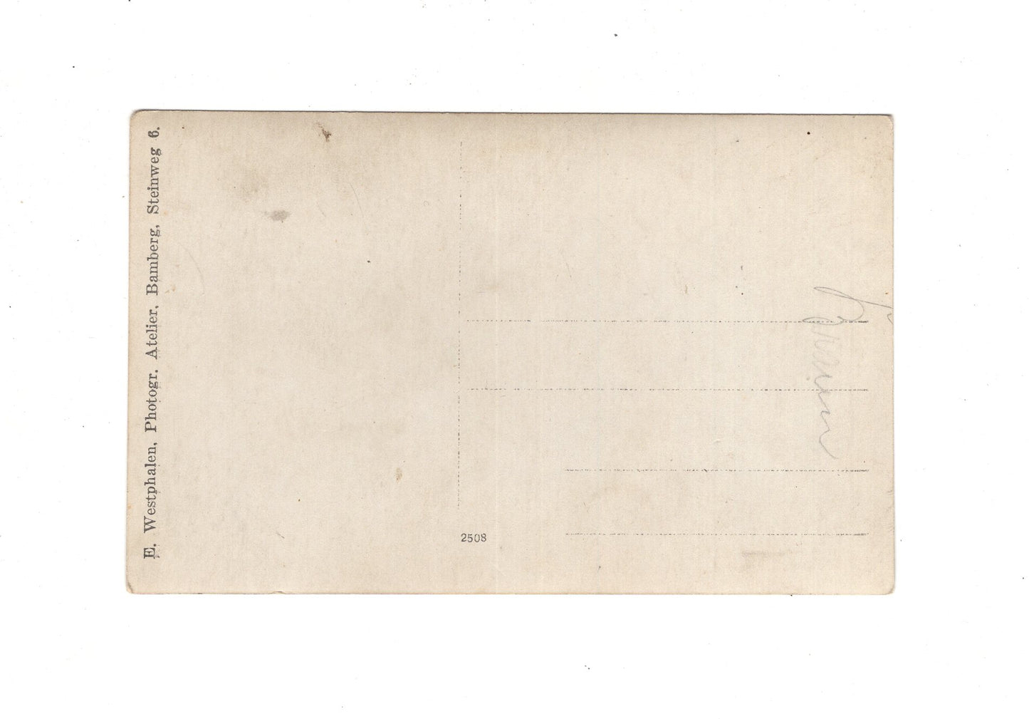 Ansichtskarte Soldaten / Soldatenportrait mit Orden - Bamberg