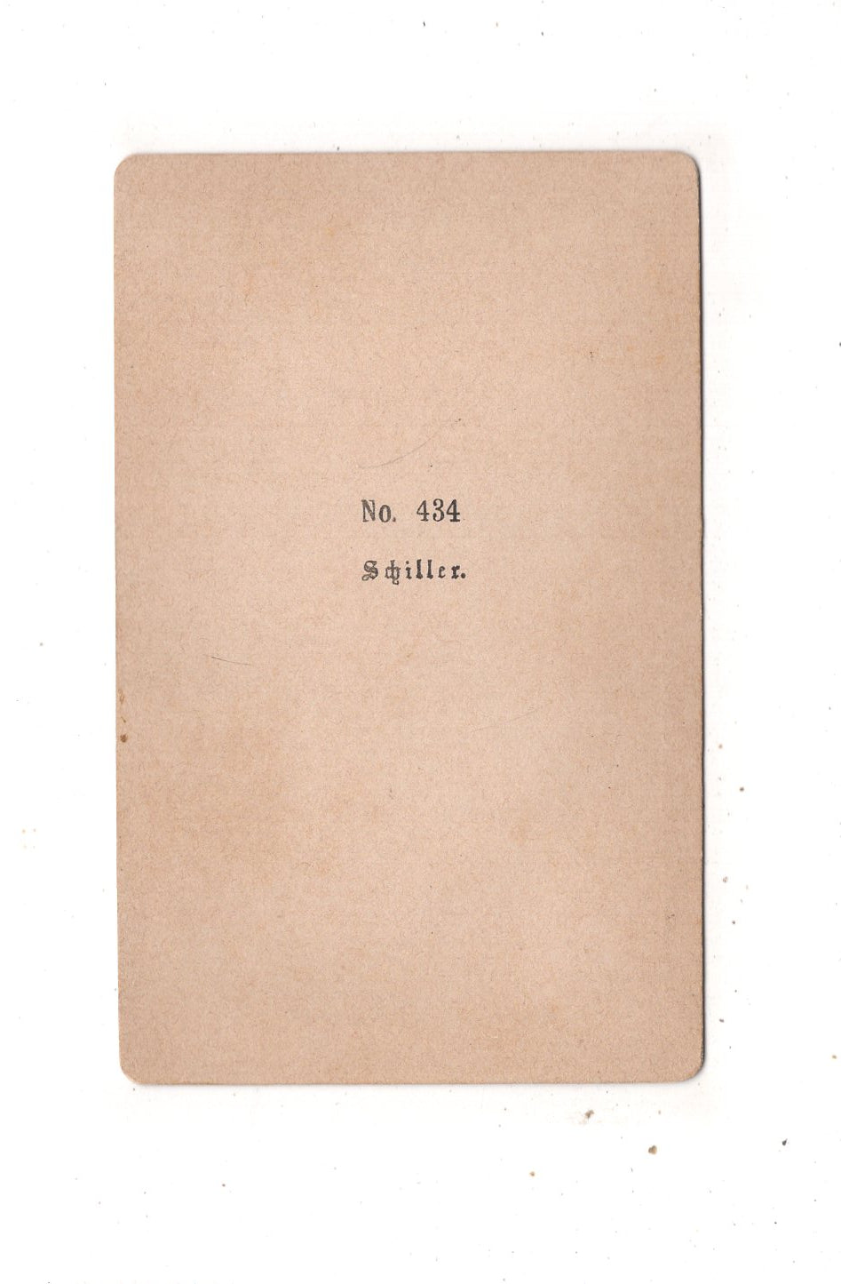 Fotografie Kunst / Friedrich Schiller - 1870er