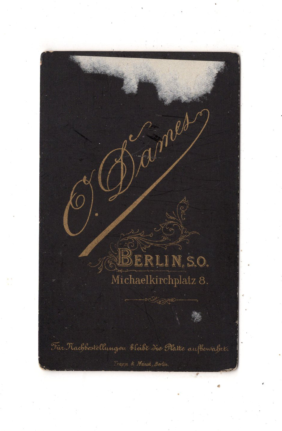 Fotografie Feine Dame - Berlin um 1880