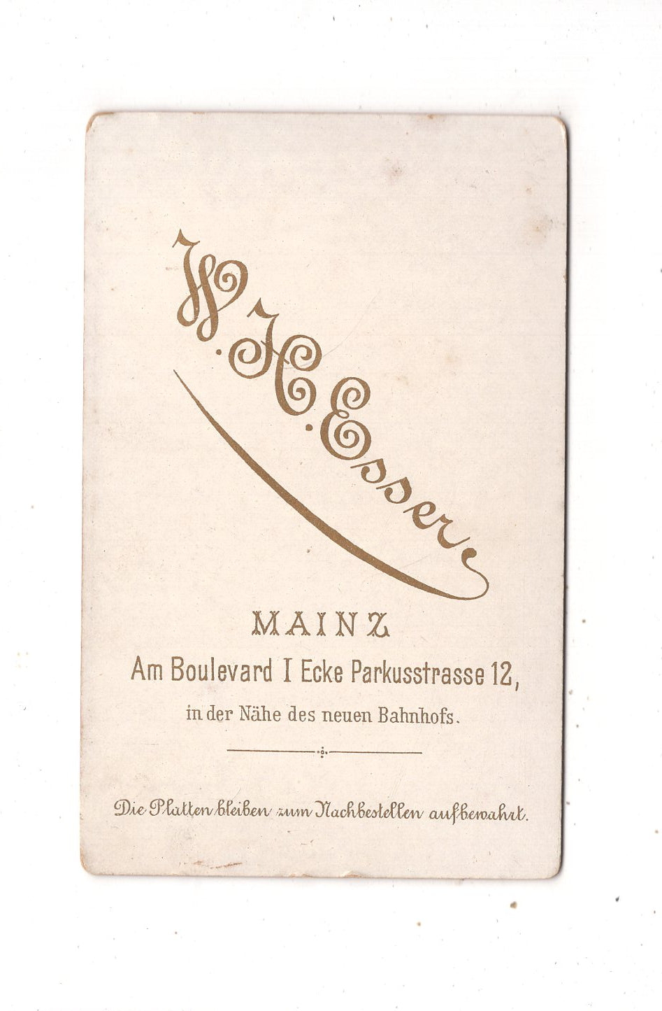 Fotografie Feine Jungen - Mainz 1880er