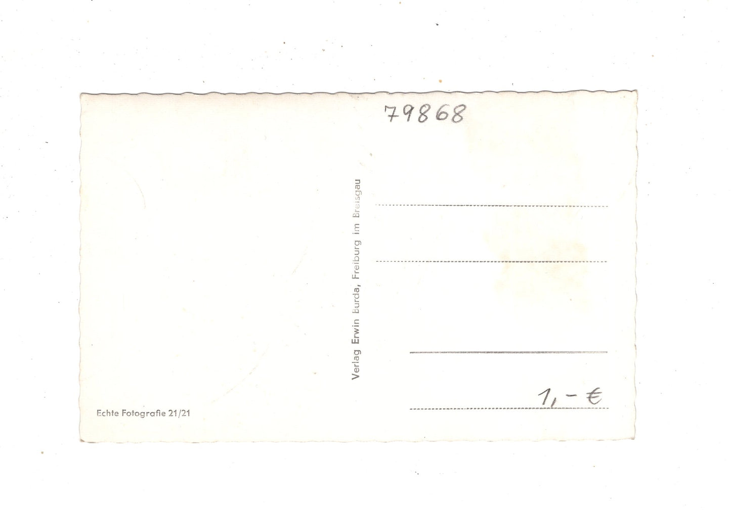 Ansichtskarte Feldberg / Schwarzwald / K1-57