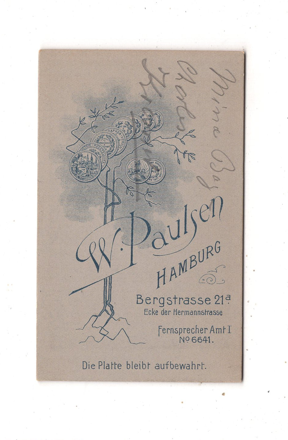 Fotografie Schönes Kinderbild / Baby - Hamburg um 1900