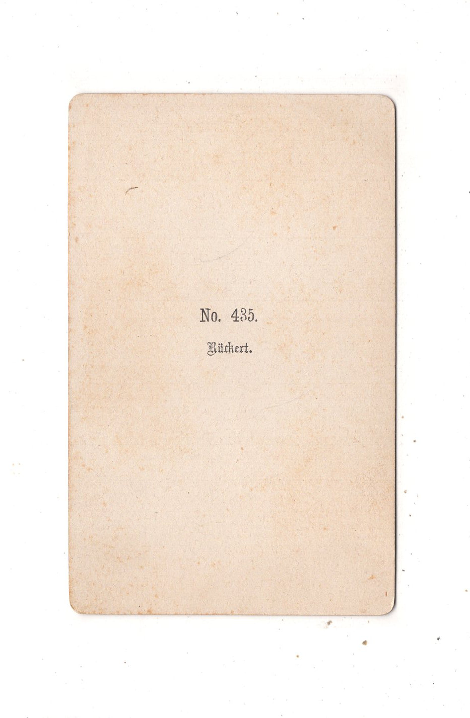 Fotografie Kunst / Friedrich Rückert - 1870er