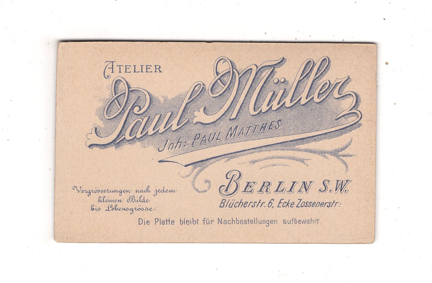 Fotografie Schönes Kinderbild / Baby - Berlin 1890er