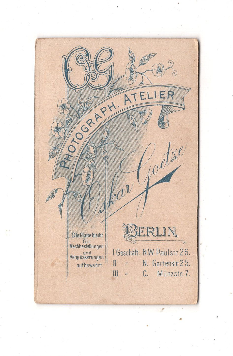 Fotografie Feine Dame - Berlin 1890er