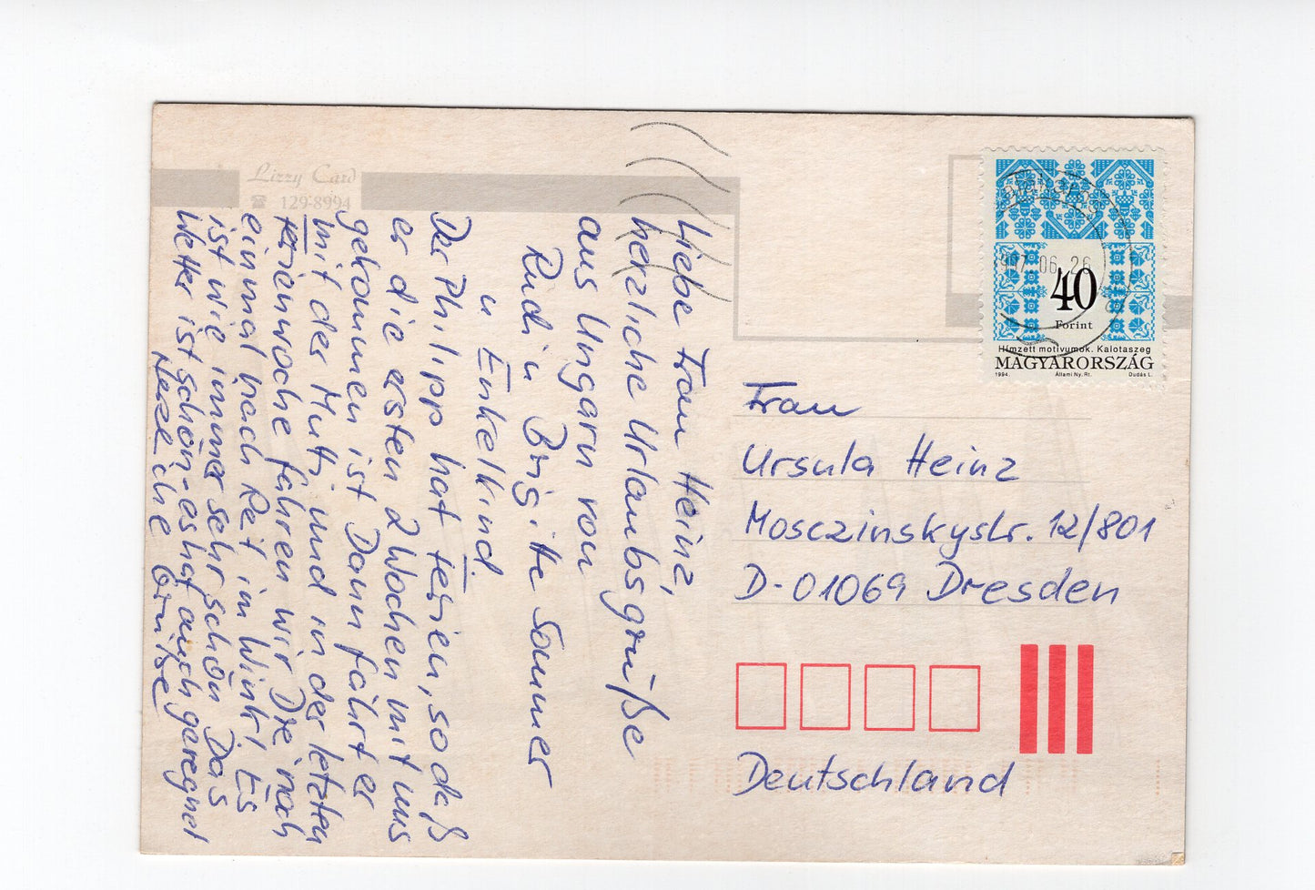 Ansichtskarte Balaton Plattensee / Ungarn