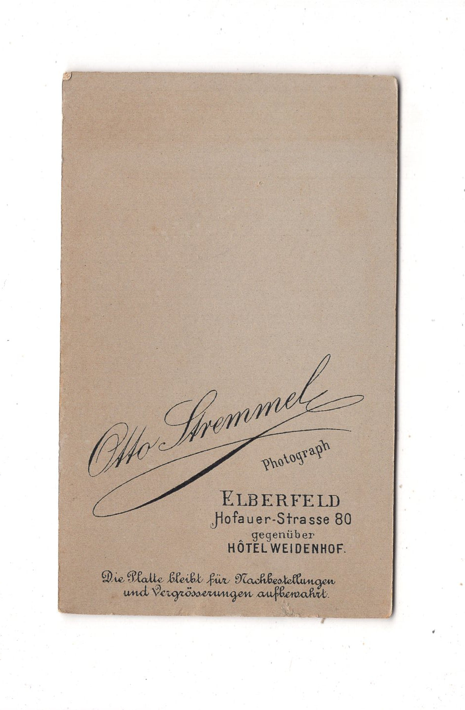 Fotografie Schönes Kinderbild / Baby - Elberfeld um 1910 / CDV N1-09