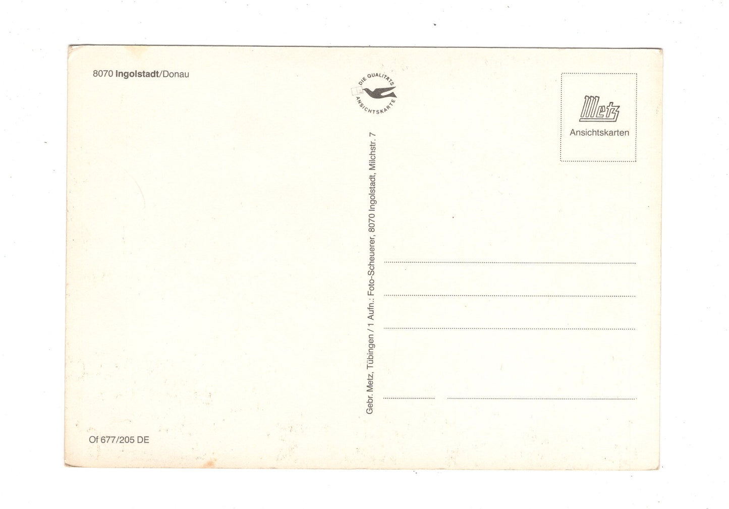 Ansichtskarte Ingolstadt an der Donau / G1-58