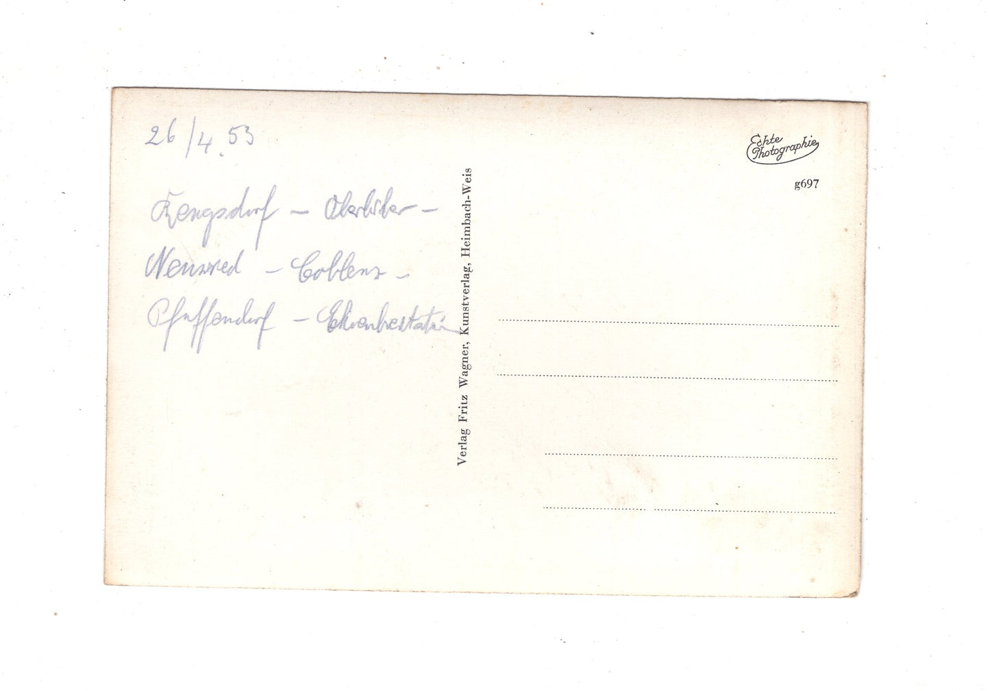 Ansichtskarte Koblenz am Rhein / Blick auf den Ehrenbreitstein / M1-63