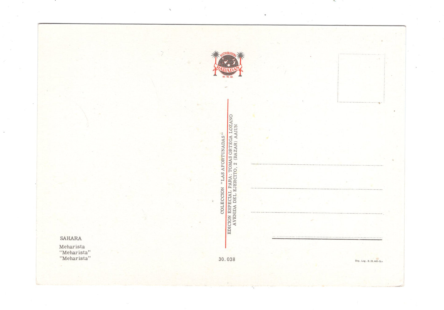 Ansichtskarte Sahara / Meharista / Ägypten