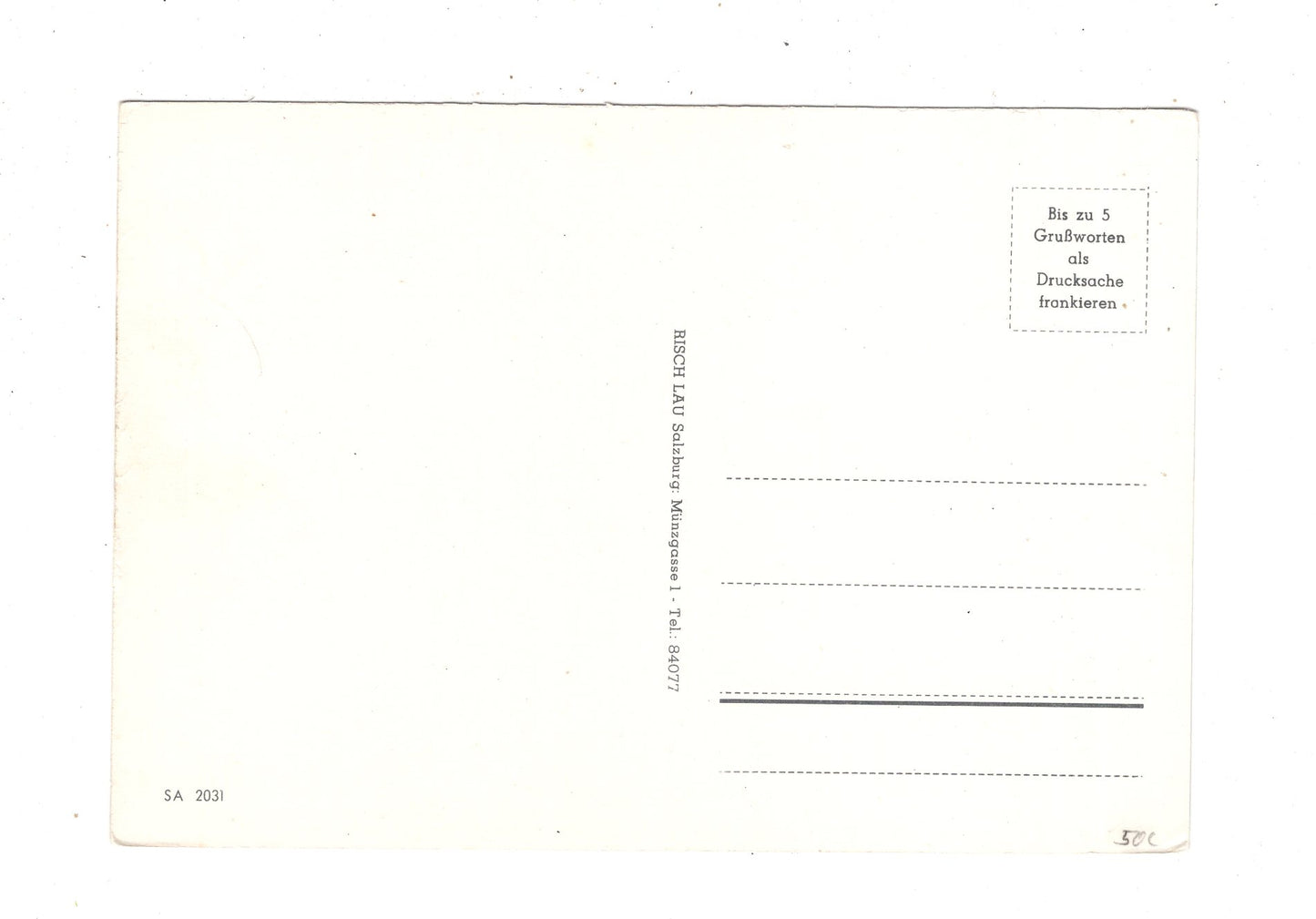 Ansichtskarte Salzburg / Österreich / N1-65