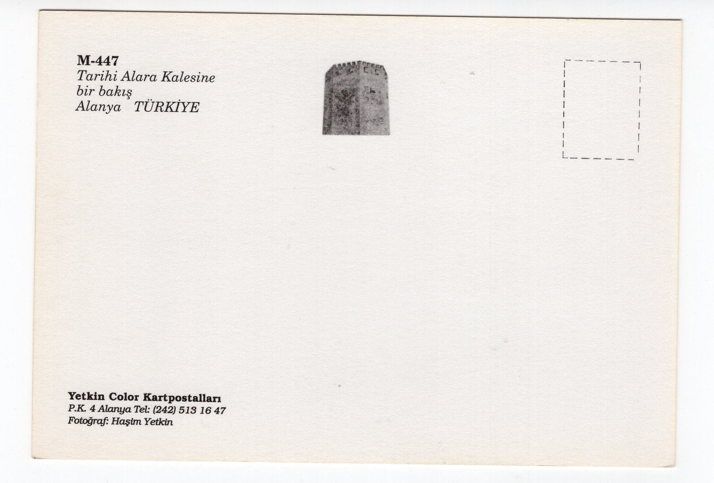 Ansichtskarte Alanya / Türkei