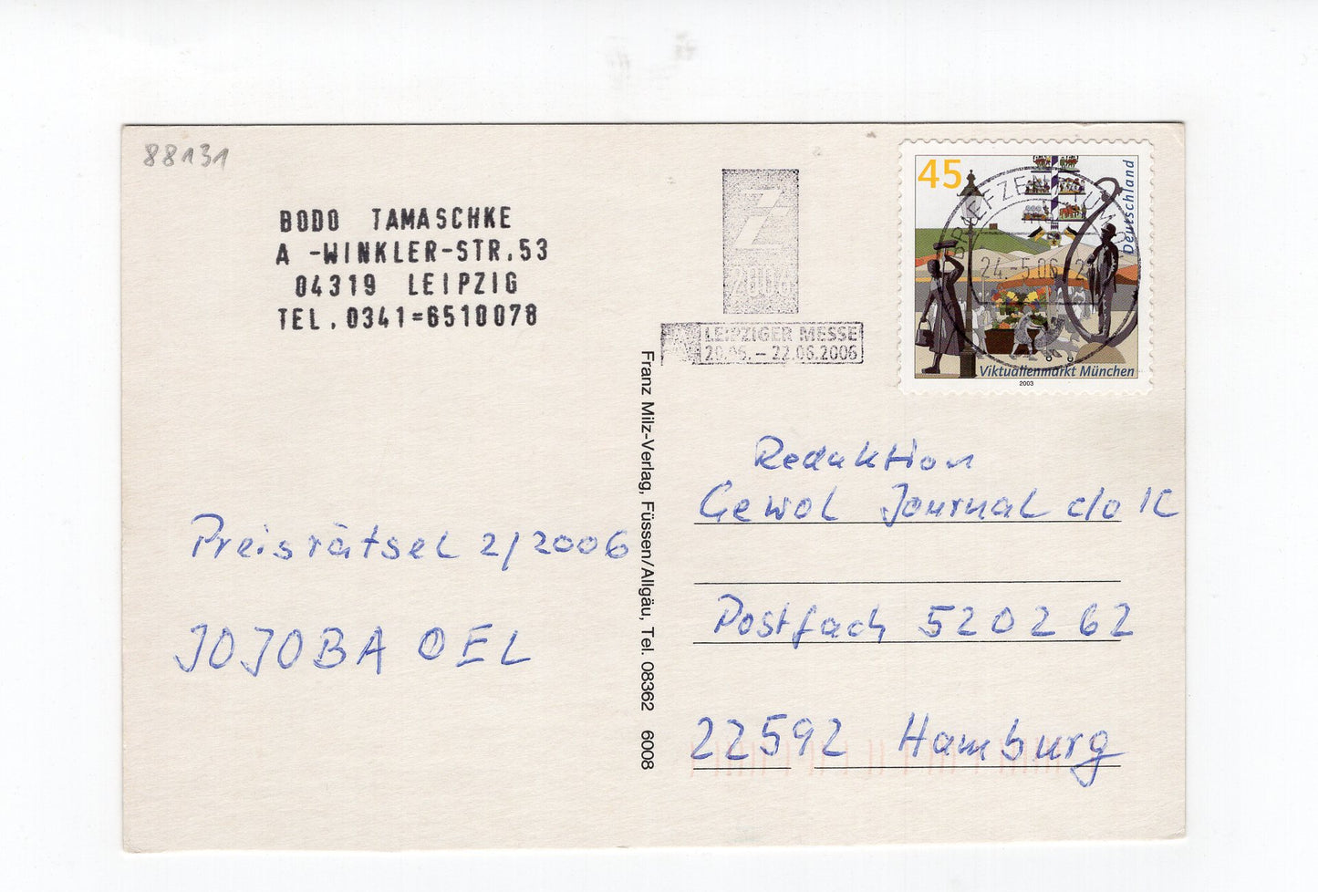 Ansichtskarte Lindau im Bodensee