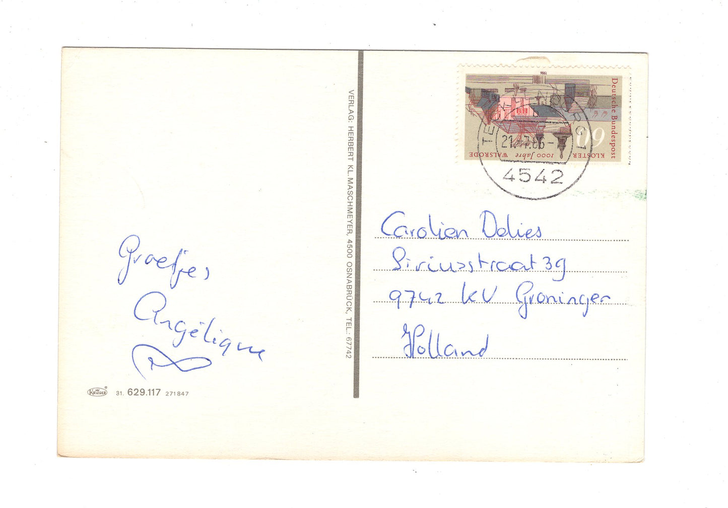 Ansichtskarte Grüße aus Tecklenburg / I1-52