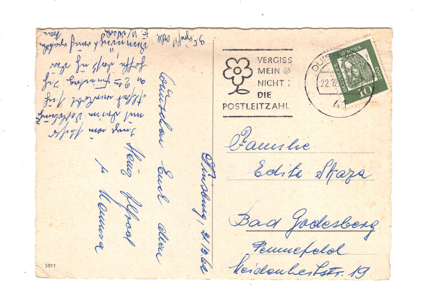 Ansichtskarte Feiertage / Frohe Weihnachten / K1-61