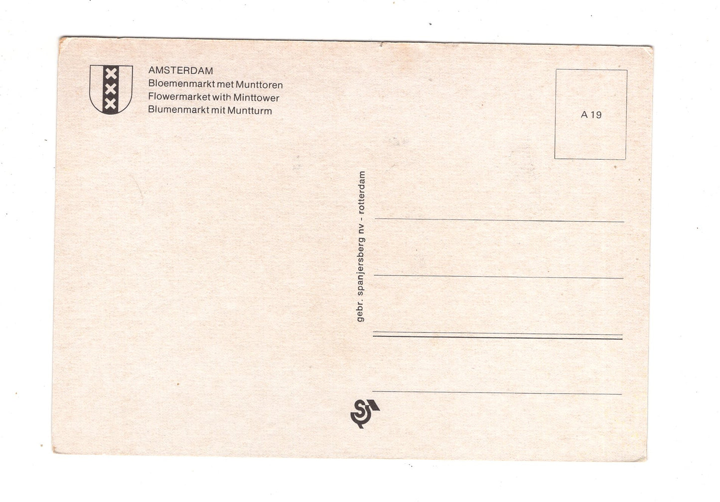 Ansichtskarte Amsterdam / Niederlande / M1-69