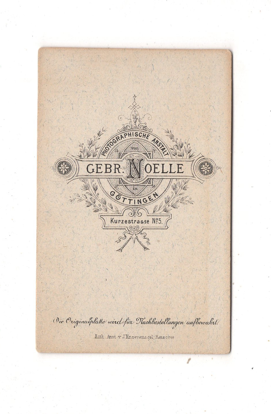 Fotografie Feine Dame - Göttingen um 1880 / CDV L1-24