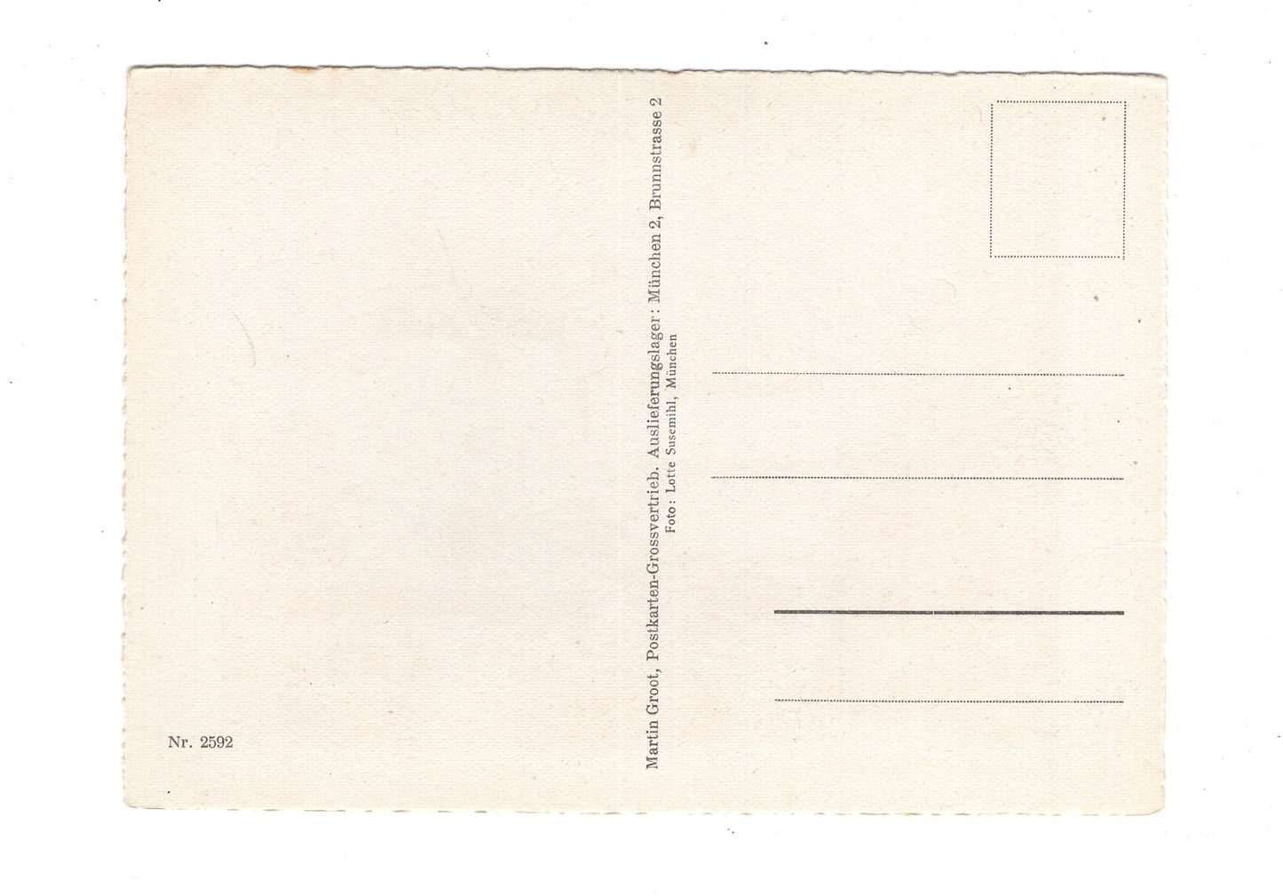 Ansichtskarte Schloss Grünwald