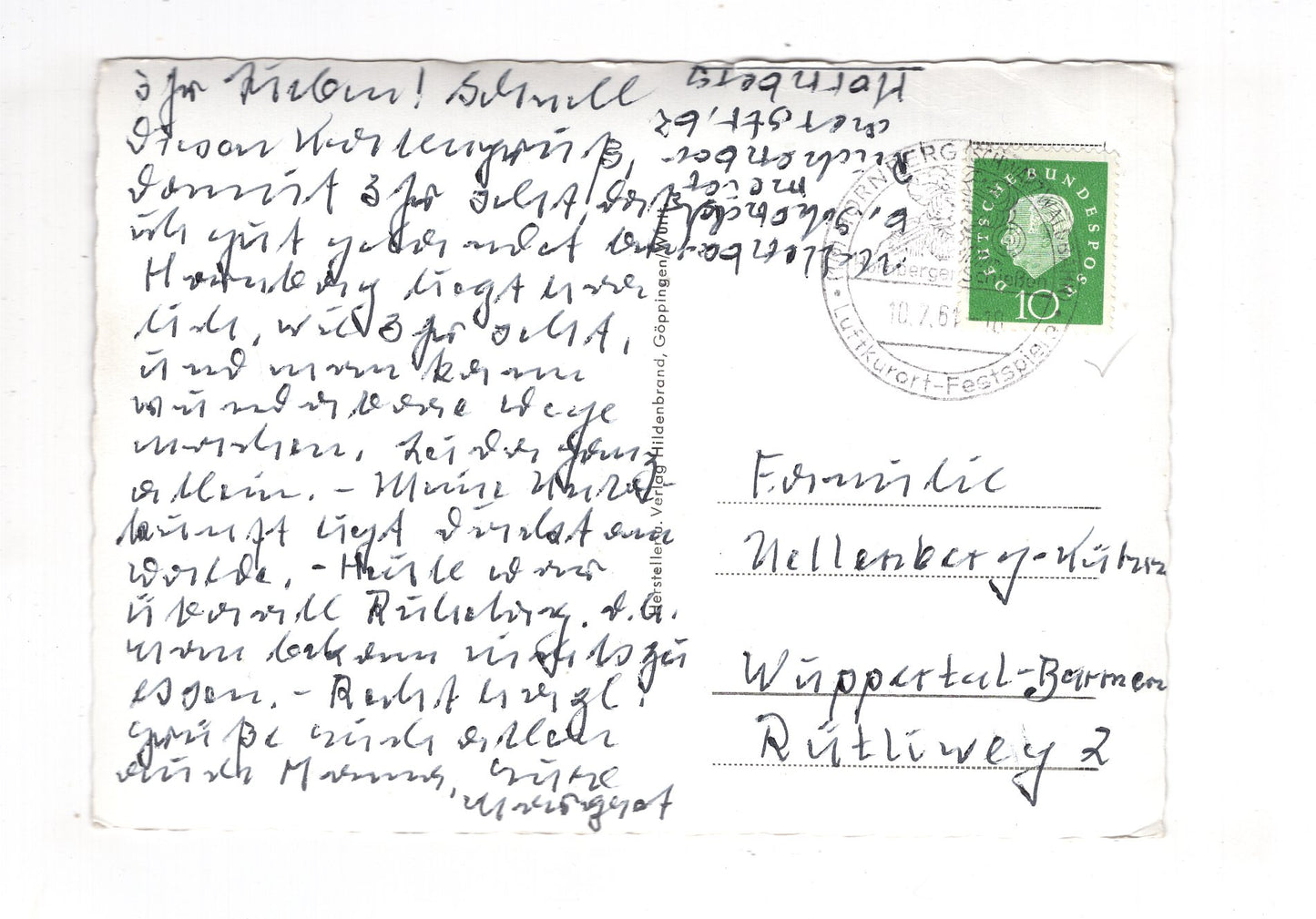 Ansichtskarte Hornberg / Schwarzwald / K1-58