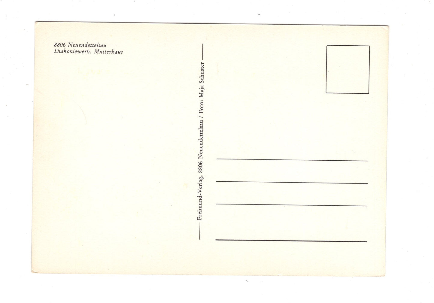 Ansichtskarte Neuendettelsau / Diakoniewerk - Mutterhaus / I1-52