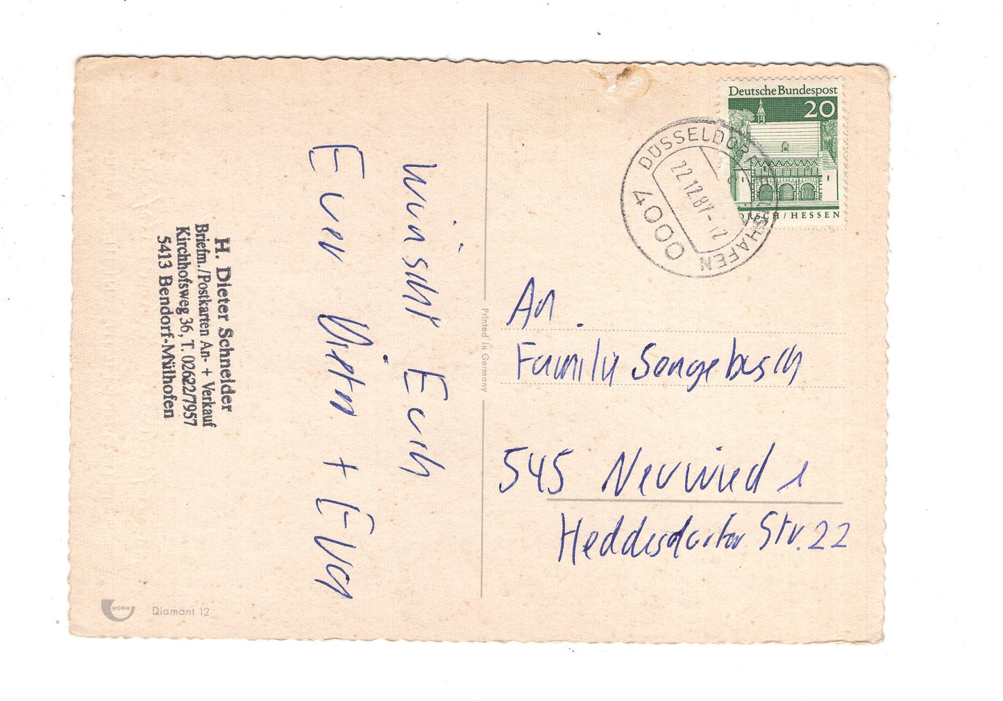 Ansichtskarte Feiertage / Frohe Weihnachten / K1-61