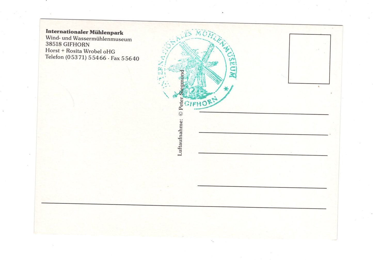 Ansichtskarte Gifhorn / Internationaler Mühlenpark