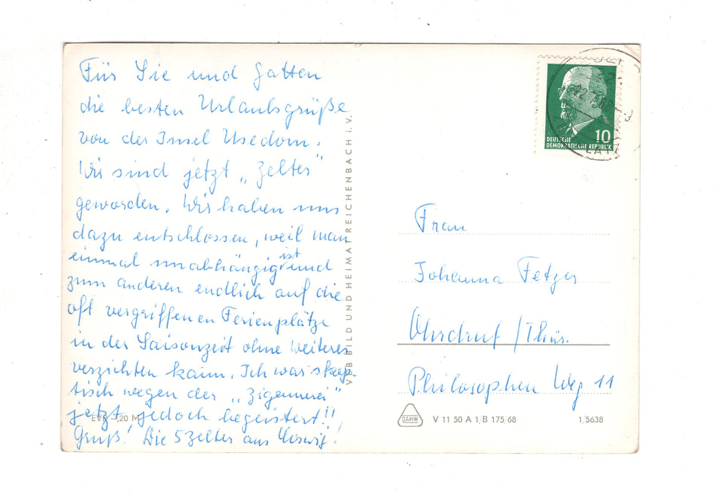 Ansichtskarte Insel Usedom / Zinnowitz +++ / J1-66