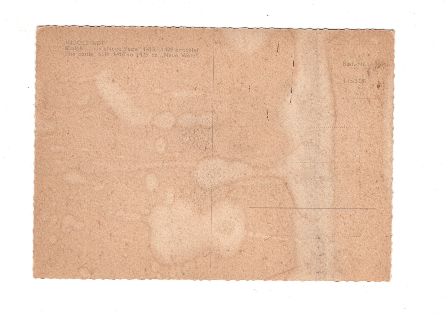 Ansichtskarte Ingolstadt an der Donau / Schloss / G1-59