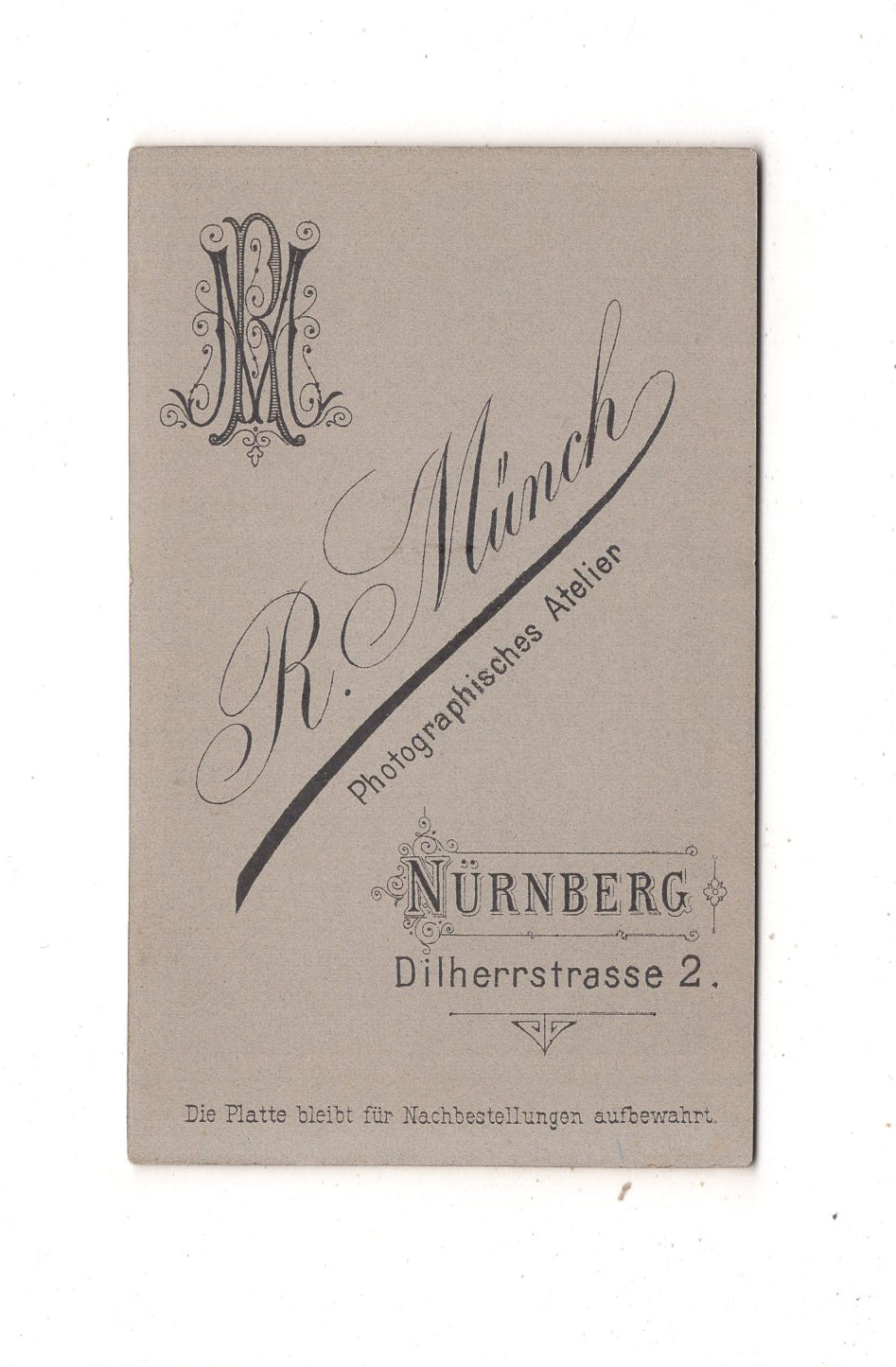 Fotografie Niedliches kleines Mädchen - Nürnberg 1890er / CDV M1-27
