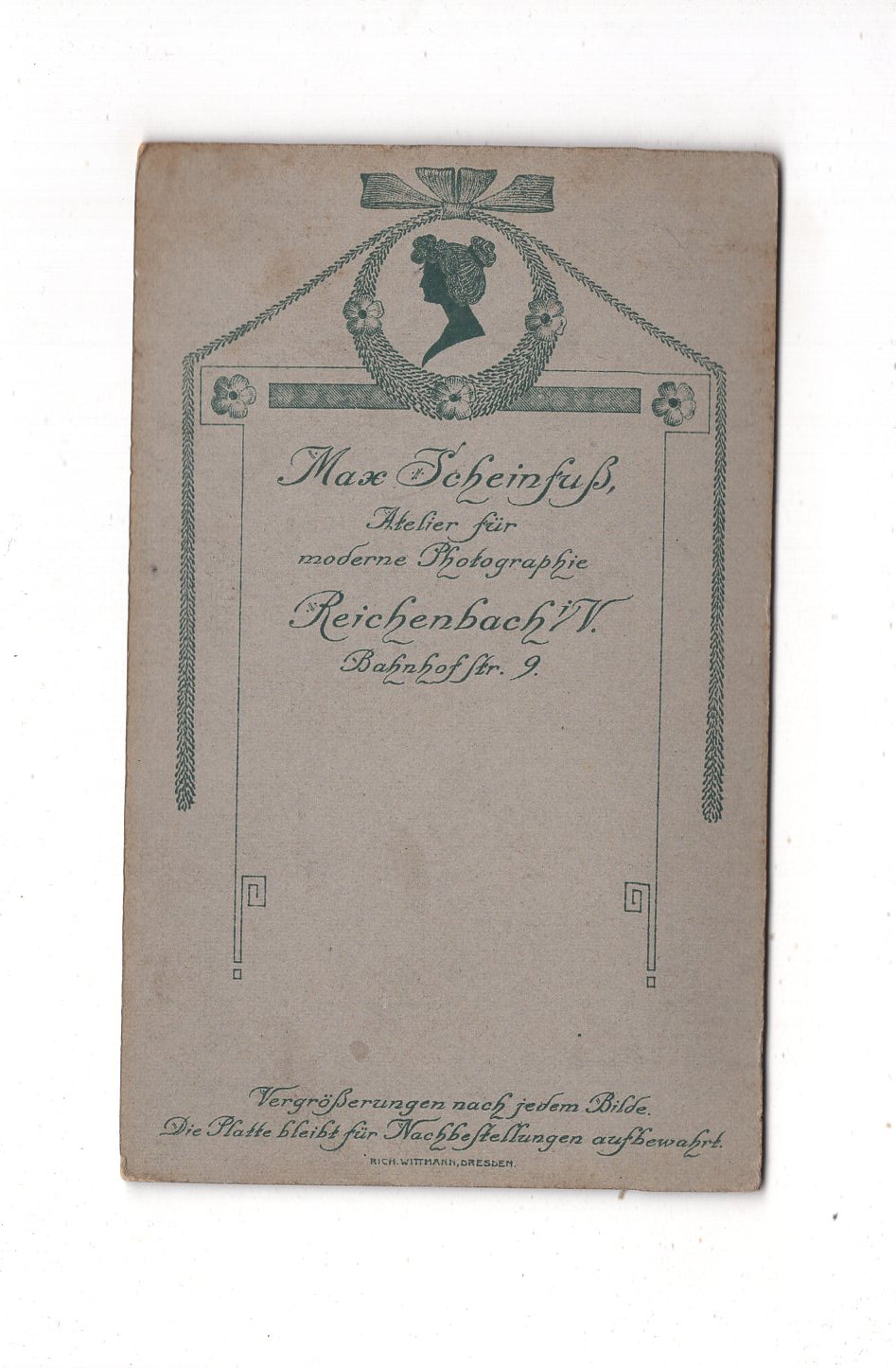 Fotografie Schönes Kinderbild / Baby - Reichenbach 1900er / CDV N1-10