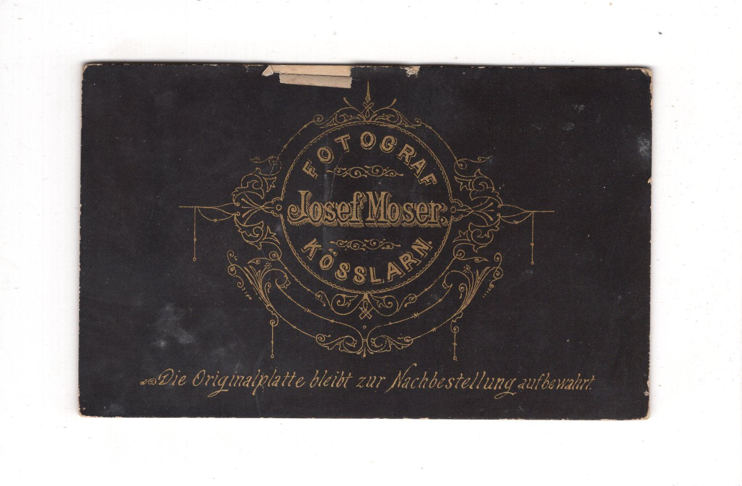 Fotografie Feine Dame - Kösslarn um 1880 / CDV L1-25