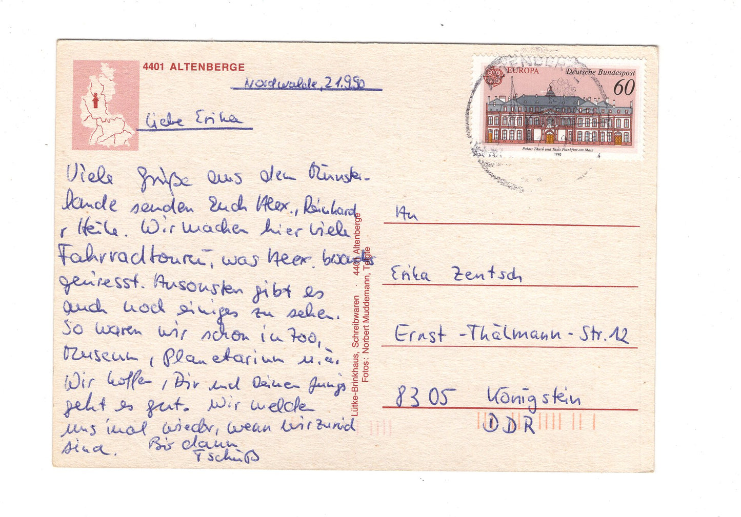 Ansichtskarte Altenberge / I1-52