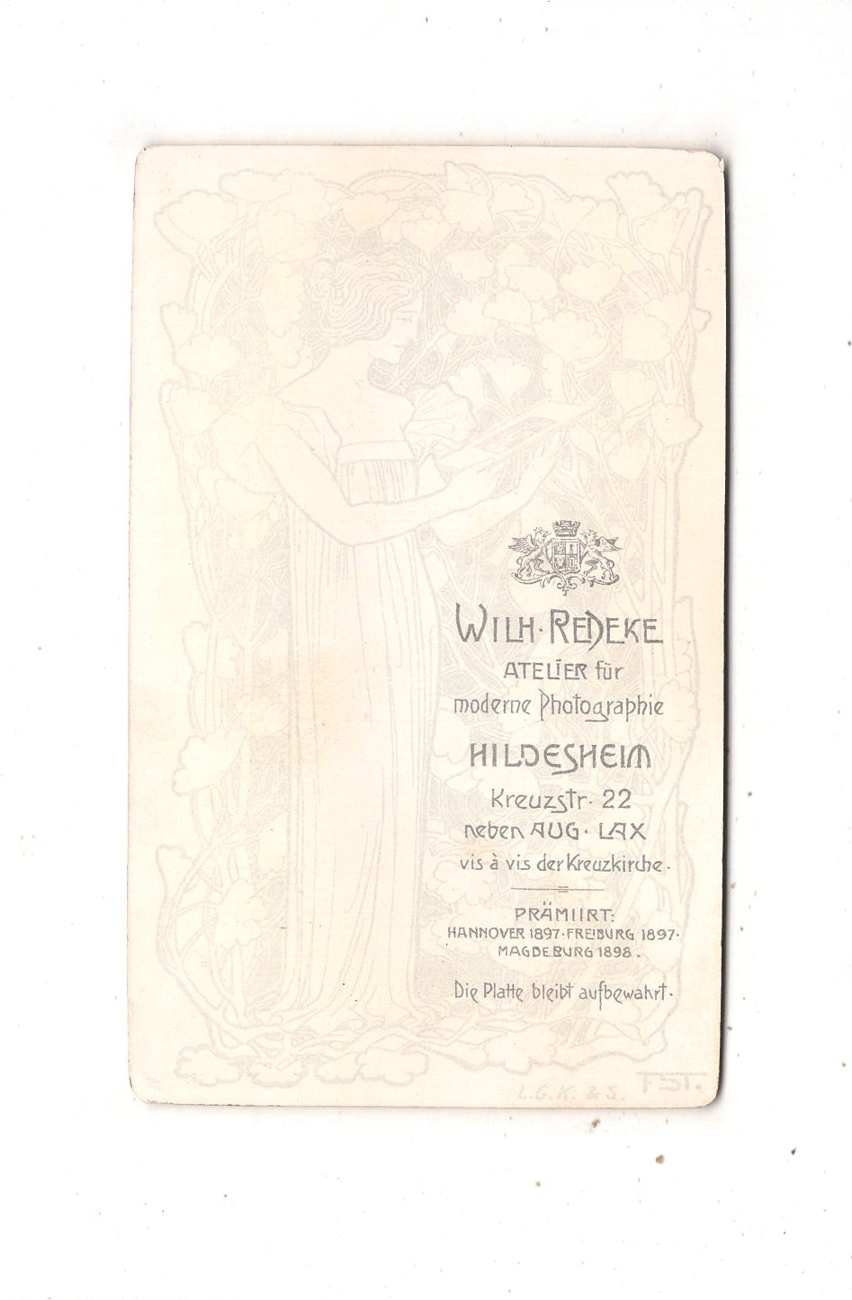 Fotografie Soldat - Hildesheim um 1900