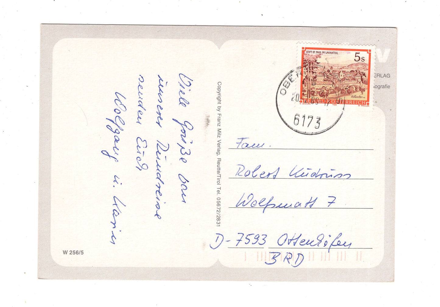 Ansichtskarte Zillertal / Tirol / Österreich / N1-65