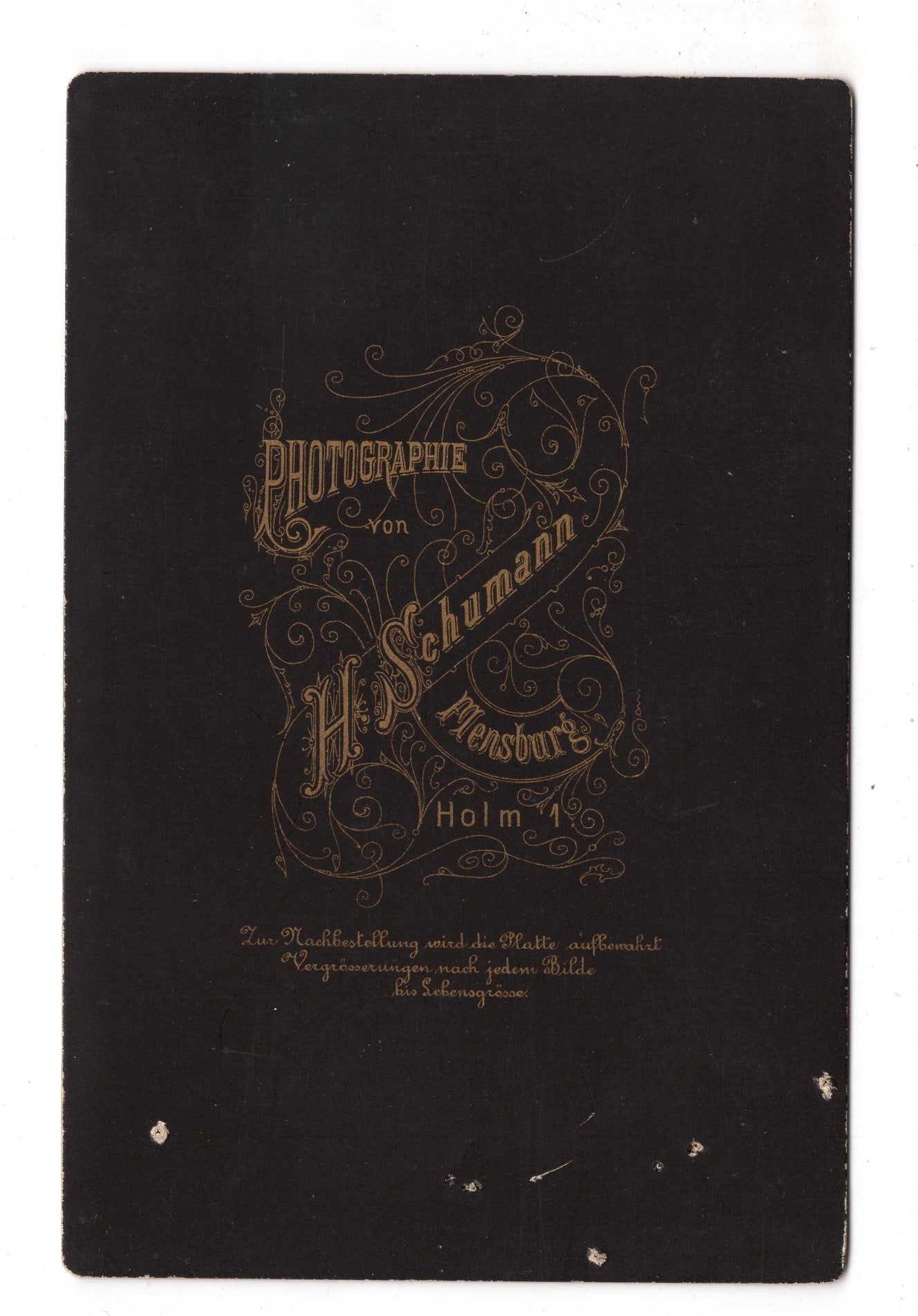 Fotografie Feine Dame - Flensburg 1880er / CAB W-25