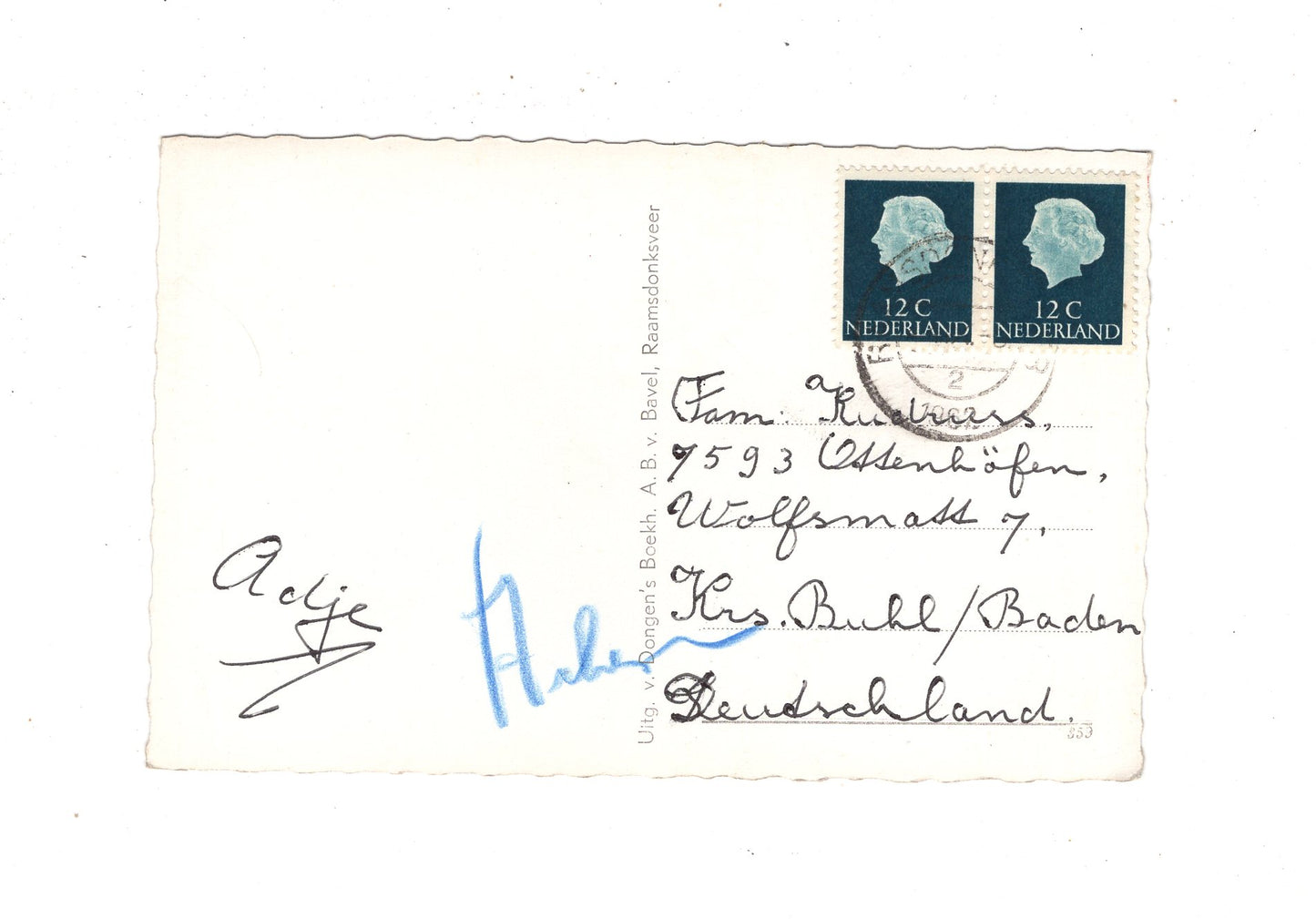 Ansichtskarte Raamsdonksveer / Park / Niederlande / M1-69