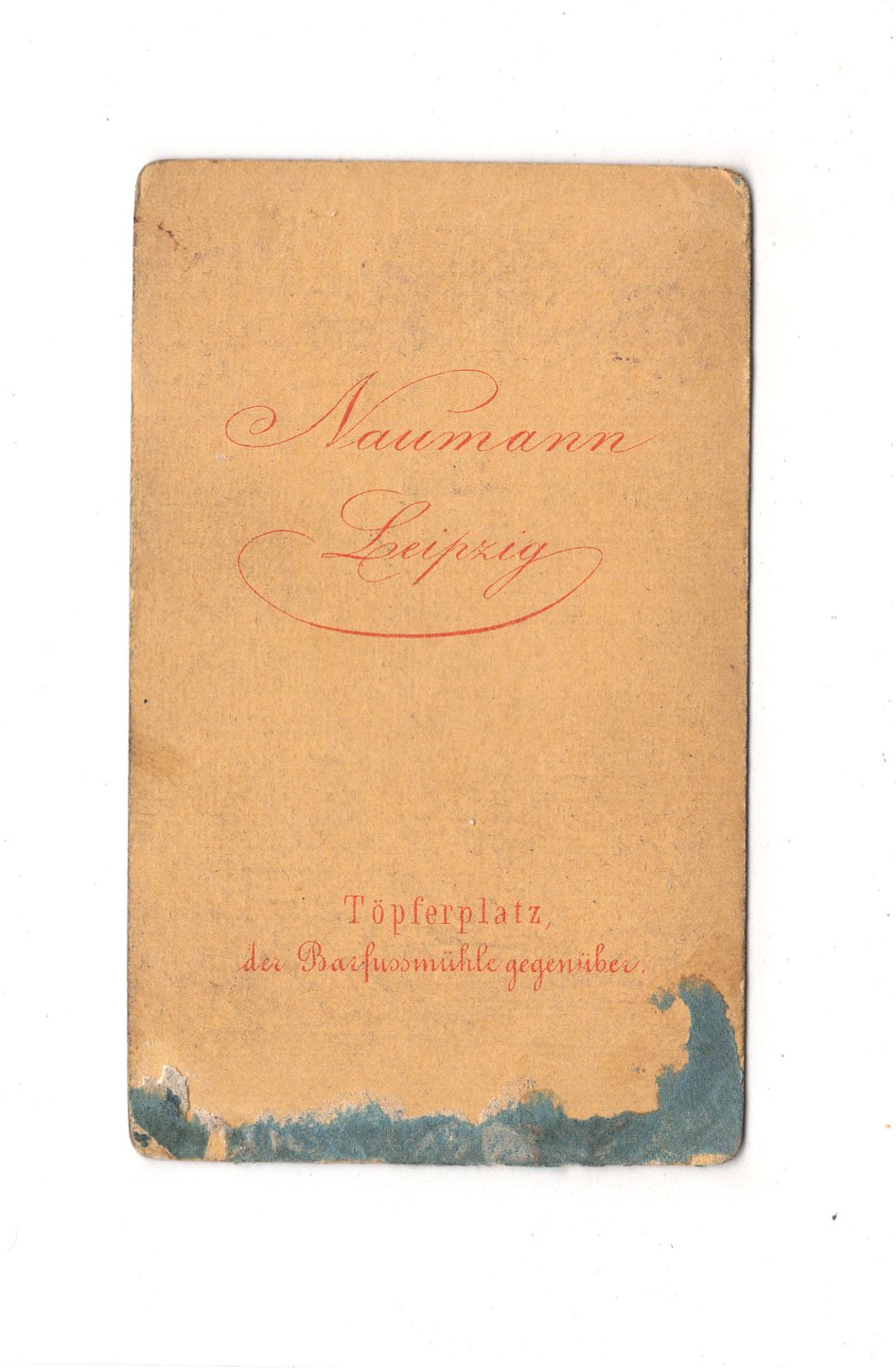 Fotografie Damenportrait - Leipzig 1870er / CDV C1-04